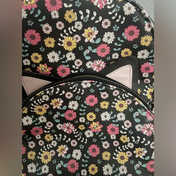 Underonesky Floral Cat Ear Backpack - Picture 12 of 14